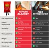 Riparo Emergency Fire Blanket for Home and Kitchen - Fire