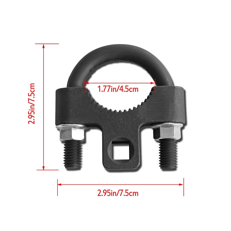 Inner Tie Rod Removal Tool,with Non-Slip Teeth for Inner Tie