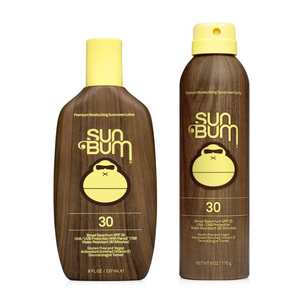 Sun Bum Sun Bum Original Spf 30 Sunscreen Lotion and Spray Vegan and Reef Friendly (octinoxate & Oxybenzone Free) Broad Spectrum Moisturizing Uva/uvb Sunscreen With Vitamin E