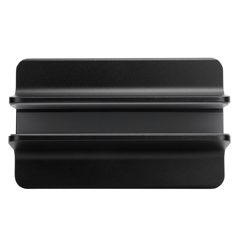Aluminum Alloy Laptop Stand Vertical Adjustable Notebook Computer Storage HolderBlack