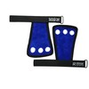 RIK SPORTS 3-Hole Gymnastics Grips with Wrist Support - Latex-Free