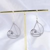 PLITI Golden Ratio Earrings For Math Lover Fibonacci Spiral Gift