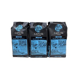 HEB Cafe Ole Texas Pecan Ground Medium Roast Coffee by HEB 12oz (3 bags)