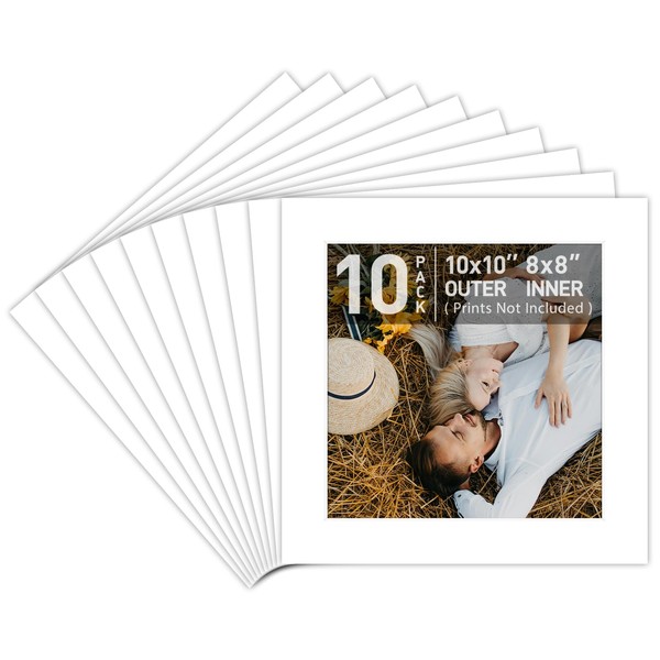 Golden State Art, Pack of 10 Acid Free 10x10 for