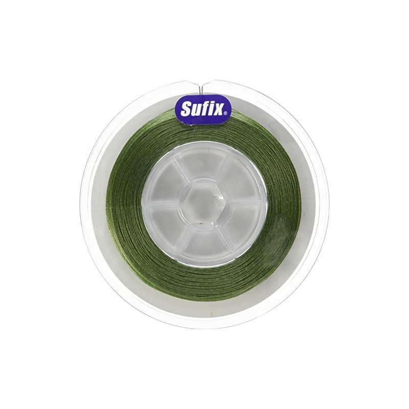 Sufix 832 Avanzada Superline Trenza -300 Yardas, Verde Lo-Vis, 13.5
