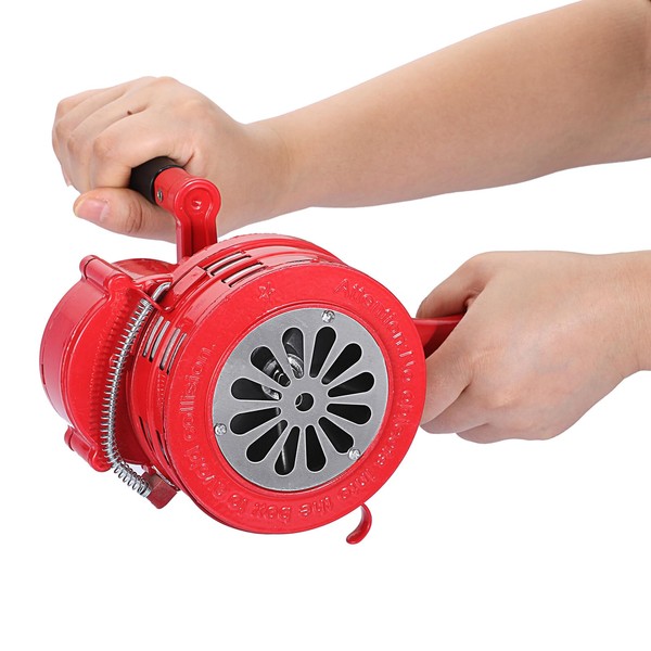 Sumnacon Sumnacon Hand Crank Siren with Foldable Handle for Emergency