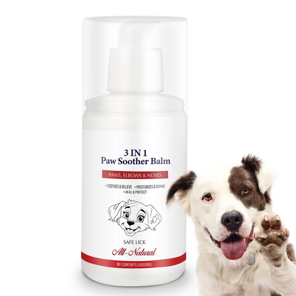 Veksun Dog Paw Balm 100g/3.5oz - Moisturizes, Soothes, and Protects