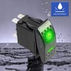FXC FXC Rocker Switch 5Pin Laser On/Off Green LED Light