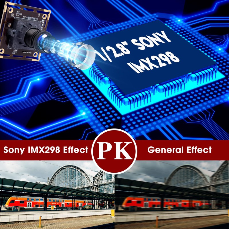 ELP 16MP USB Camera Module Ultra HD 3496P USB Camera