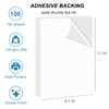 HUSPER Self-Adhesive Photo Paper 8.5 x 11 Inches Glossy Sticker