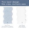 EOWVISN 6 Pieces Wavy Cleaning Sponge, Household Cleaning Tools, Oil