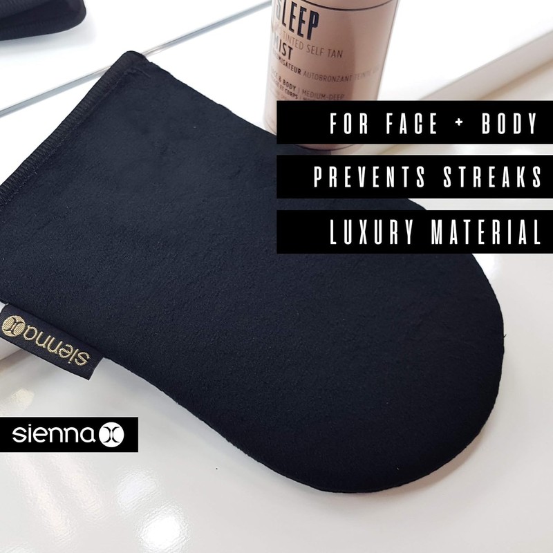 Sienna X Velvet Luxury Self Tan Glove, Artificial Tanning Applicator