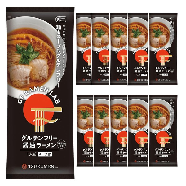 GF Ramen Lab Gluten Free Shoyu Ramen Noodle Soup 10pk