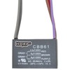 HQRP Ceiling Fan Capacitor CBB61 4.5uf+6uf+6uf 5-Wire plus HQRP Coaster