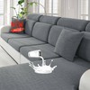 MAXIJIN Waterproof Couch Cushion Covers Stretch Sofa Seat Covers Washable，Dogs