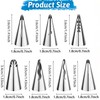 304 Stainless Steel Ruffle Piping Head 9-piece Set