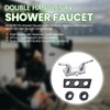 RV Shower Faucet, Camper Shower Faucet Diverter with Classical Handles,