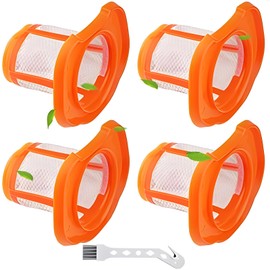 Rebirthcare Rebirthcare 4 St1ck Filter f1r Black+Decker BHHV320B BHHV320J BHHV520BF BHHV520BFP BHHV520BT BHHV520JF Akku Handstaubsauger Filter Ersatzfilter Staubsaugerfilter Ersatzteile Zubeh?r