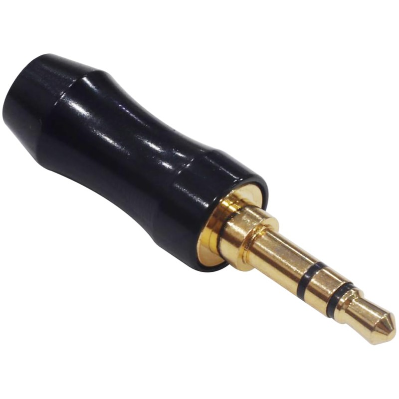 Audio Fan Self-Action Plug 3.5mm 3-Pole Stereo Mini Plug DIY