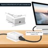 zalati Junction Box 2pcs Cat6 RJ45 Keystone Jack Surface Mount