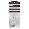 Kingdom Liquid Eyeliner R1 Natural Black [Easy to Draw, Impressive
