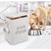 Pethiy airtight Dog Treat container bin and DOG Food Storage