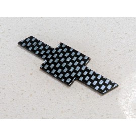 Advanced Trims Carbon Steering Wheel Bowtie Overlay Chevy COLORADO 2015-2025 NOT VInyl