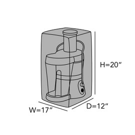 Covermates Keepsakes – Juicer Cover – Dust Protection - Stain Resistant - Washable – Appliance Cover, Cream