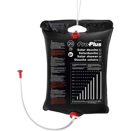 ProPlus 770406 Solar Shower - Black, 20 Litres