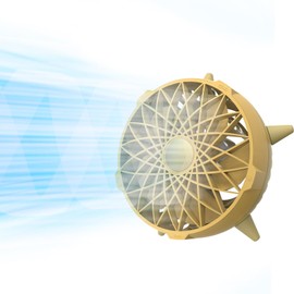 Rehomy Tabletop Air Circulator Fan Cordless, 5 Inch Rechargeable Quiet Personal Fan with Smart Sensor Operated, 3 Speeds, Interesting Desktop Fan for Home, Office, Kitchen, Night Stand