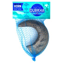Durkha Horn: Long Lasting 100% Natural Water Buffalo Horn Dog Chews, Dog Treats, Bone, Dog Toys (Small (3 CT/Min. 3 OZ))