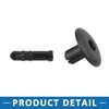 A ABSOPRO Plastic Rivet Fender Push-Type Fastener Clips 4D0807300 (Set