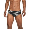 Speedo Men's Standard Swimsuit Brief ProLT Printed Team Colors, Sharp