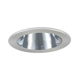 Jesco Lighting TM202CHCH 2-Inch Aperture Line Voltage Trim Recessed Light, Open Reflector, All Chrome Finish