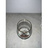 STELLA ARTOIS 33CL BEER GLASS SET OF 4 GOLD RIMMED