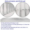 MOSINSBO Galvanized Steel Drain Grate 16x16 in for Vodaland Catch