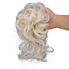 Short curly hair ball Wig Fancy Dress Cosplay Role play POP Party Costume Women's Ladies (Blonde)