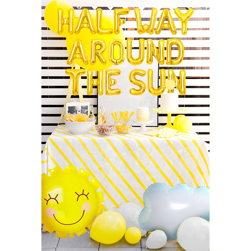 JeVenis Boho Half way around the Sun Balloons Boho Half