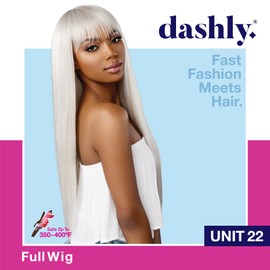 Sensationnel Dashly Wig - Unit 22 Non Lace Cap Ready to Wear Ear to Ear Lacepart Synthetic (PLATINUMBLONDE)