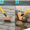 XSSIVE 3-in-1 Wire Broom & Garden Brush Set – Adjustable