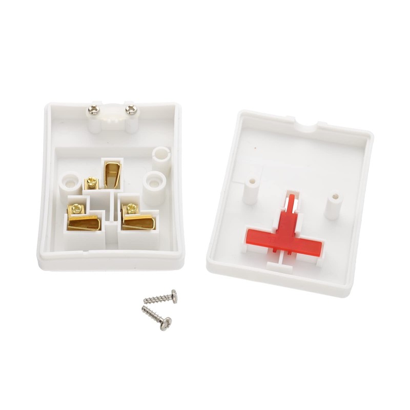 kenable 13A Mains Power UK Rewireable Single Gang 1 Way