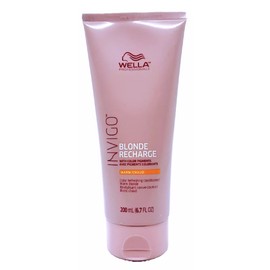 WELLA Invigo Blonde Recharge Color Refreshing Conditioner - WARM Blonde 6.7 oz