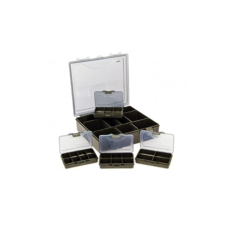 NGT 4 Plus 1 Tackle Box - Green, One Size