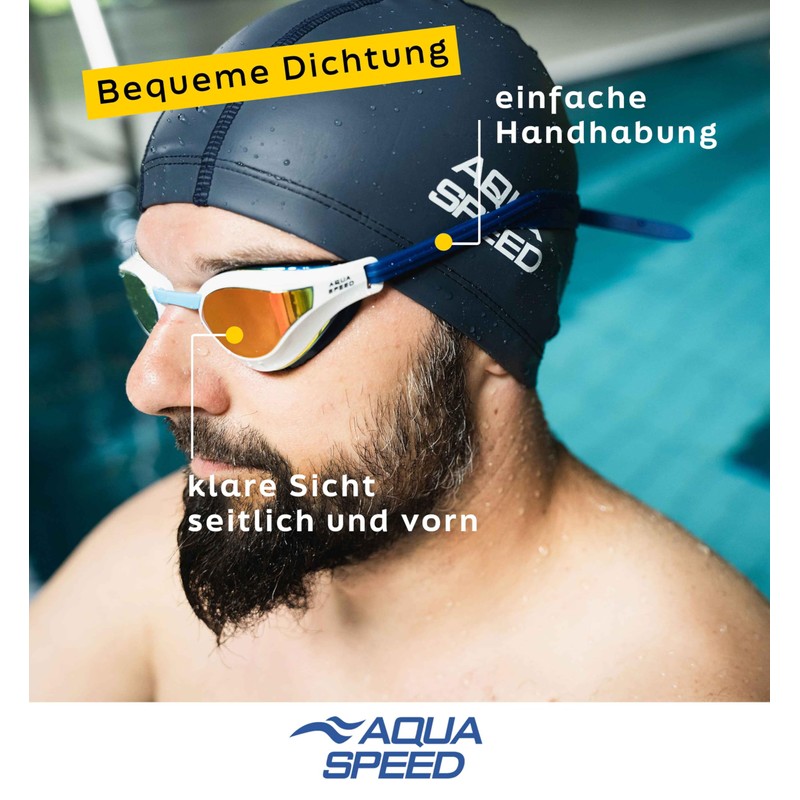 Aqua Speed Cyclone Swimming Goggles | Training & Competition |