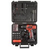 Stalwart 75-PT1004 20V Lithium Ion 62 Pc Cordless Drill &
