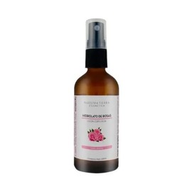 Nuestra Tierra Cosmética Hidrolato de Rosas Orgánico, Loción Corpo Facial, Anti-edad, 100ml