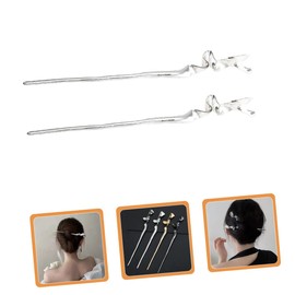 WOONEKY Exquisite Craftsmanship 2 Pack Vintage Hair Sticks for Women Hair Accessories Girl Hair Jewelry