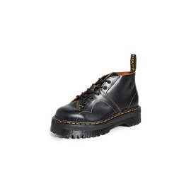 Dr. Martens Unisex 5 Eye BootCombat Boot, Black Vintage Smooth, 4 UK