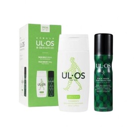 Special Urros Normal/Dry Skin Facial Care Special Set Skin Milk 200ml + Face Wash 100g / 기획 우르오스 중건성 페이셜케어 기획세트 스킨밀크200ml+페이스워시100g