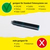 Online 17224/24 Standard-Tintenpatronen, universelle Füller-Tinte, kompatibel mit allen gängigen Standard-Füllern,